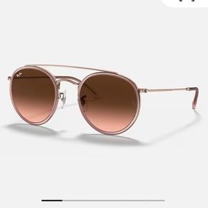 Ray Ban Double Round Bridge Sunglasses